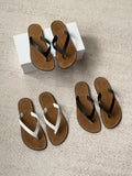 Solea Leather Thong Sandals