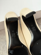 Harper Leather Mule Heels