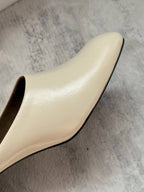 Harper Leather Mule Heels