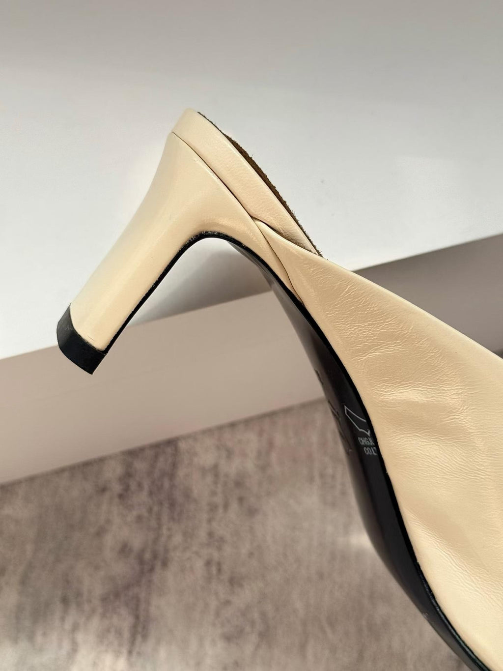 Harper Leather Mule Heels