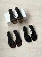 Vivienne Cut-Out Heel Sandals