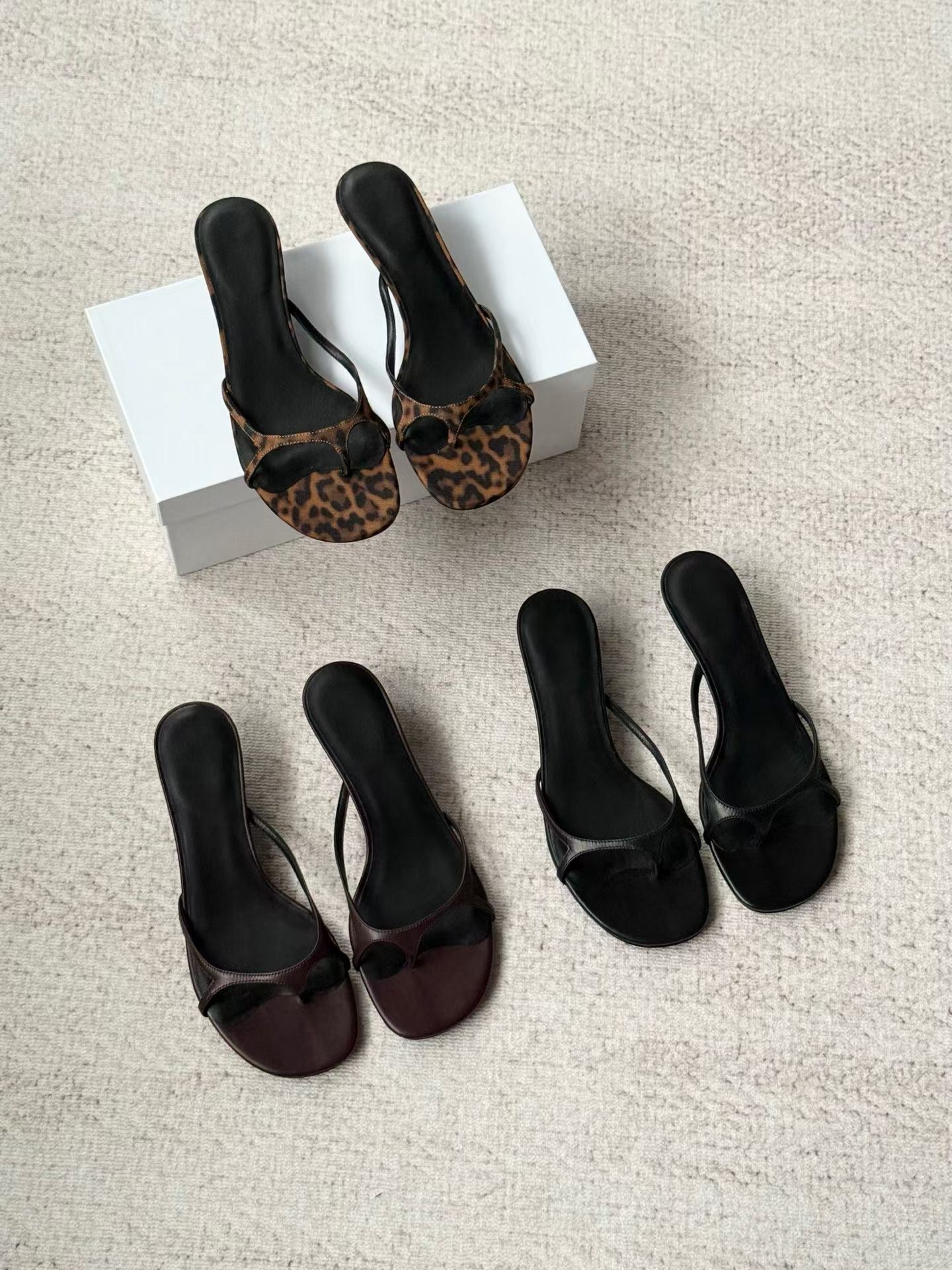 Vivienne Cut-Out Heel Sandals