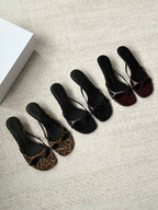 Vivienne Cut-Out Heel Sandals