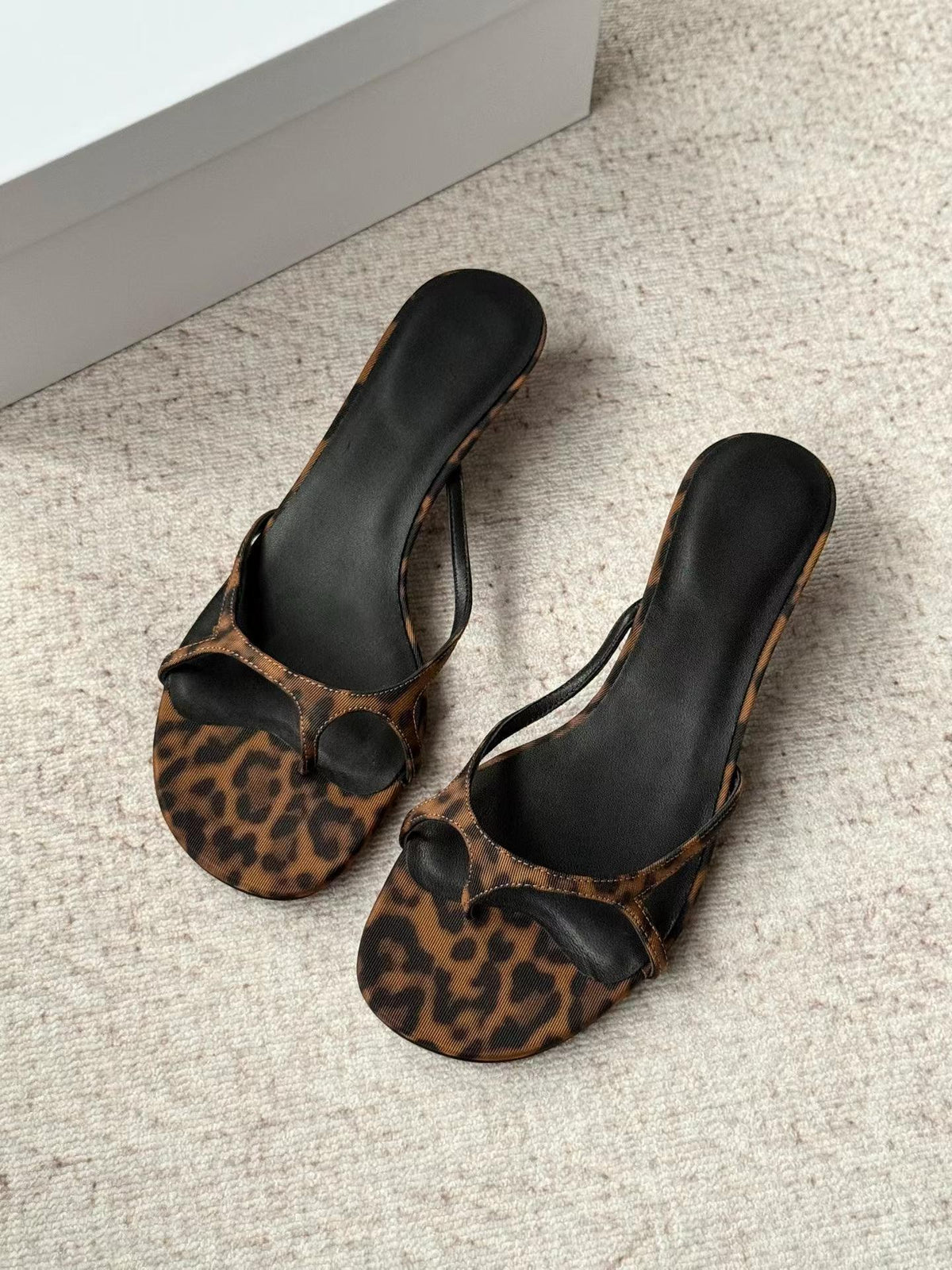 Vivienne Cut-Out Heel Sandals