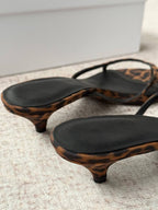 Vivienne Cut-Out Heel Sandals