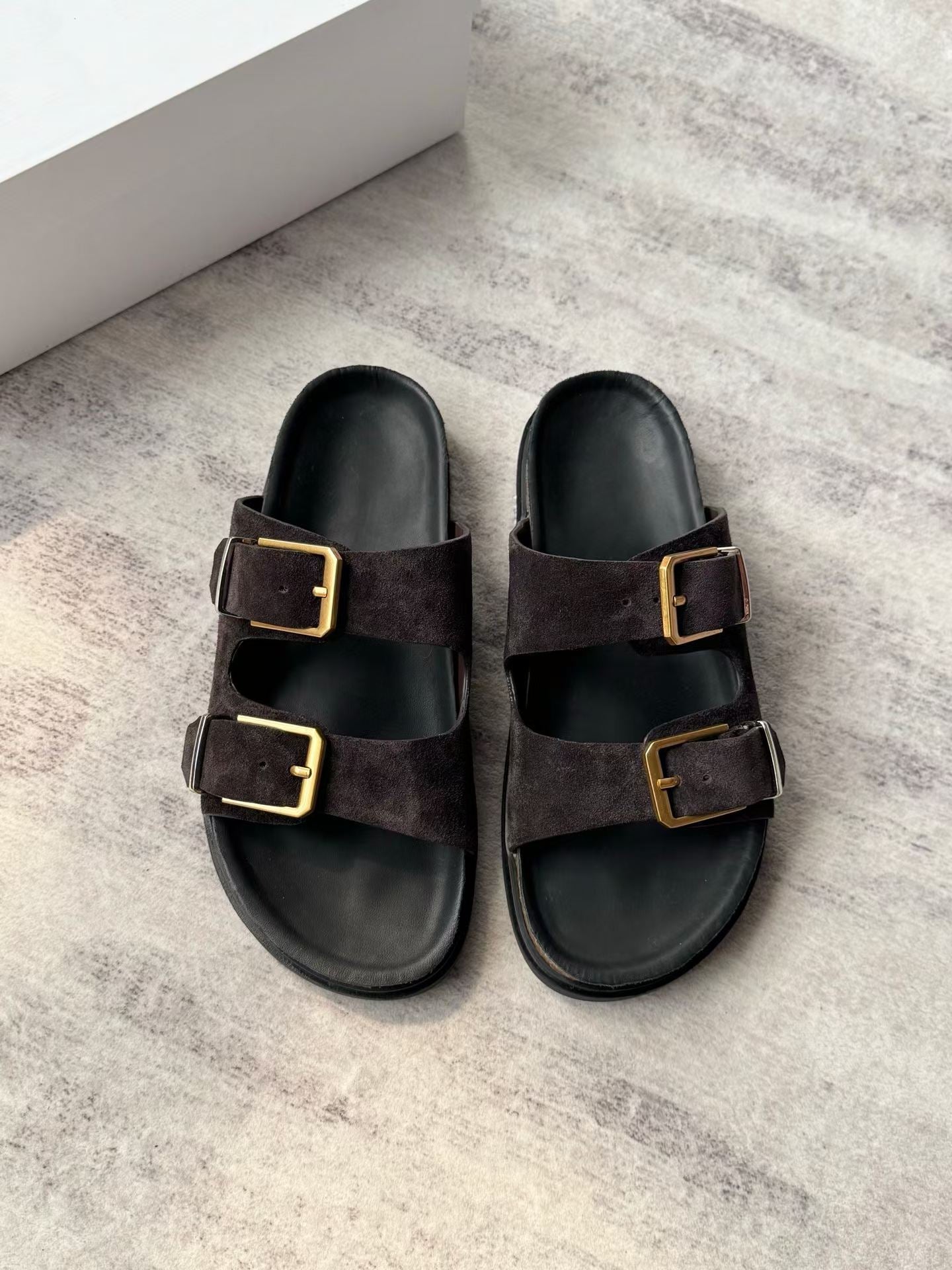 Double-Buckle Slides