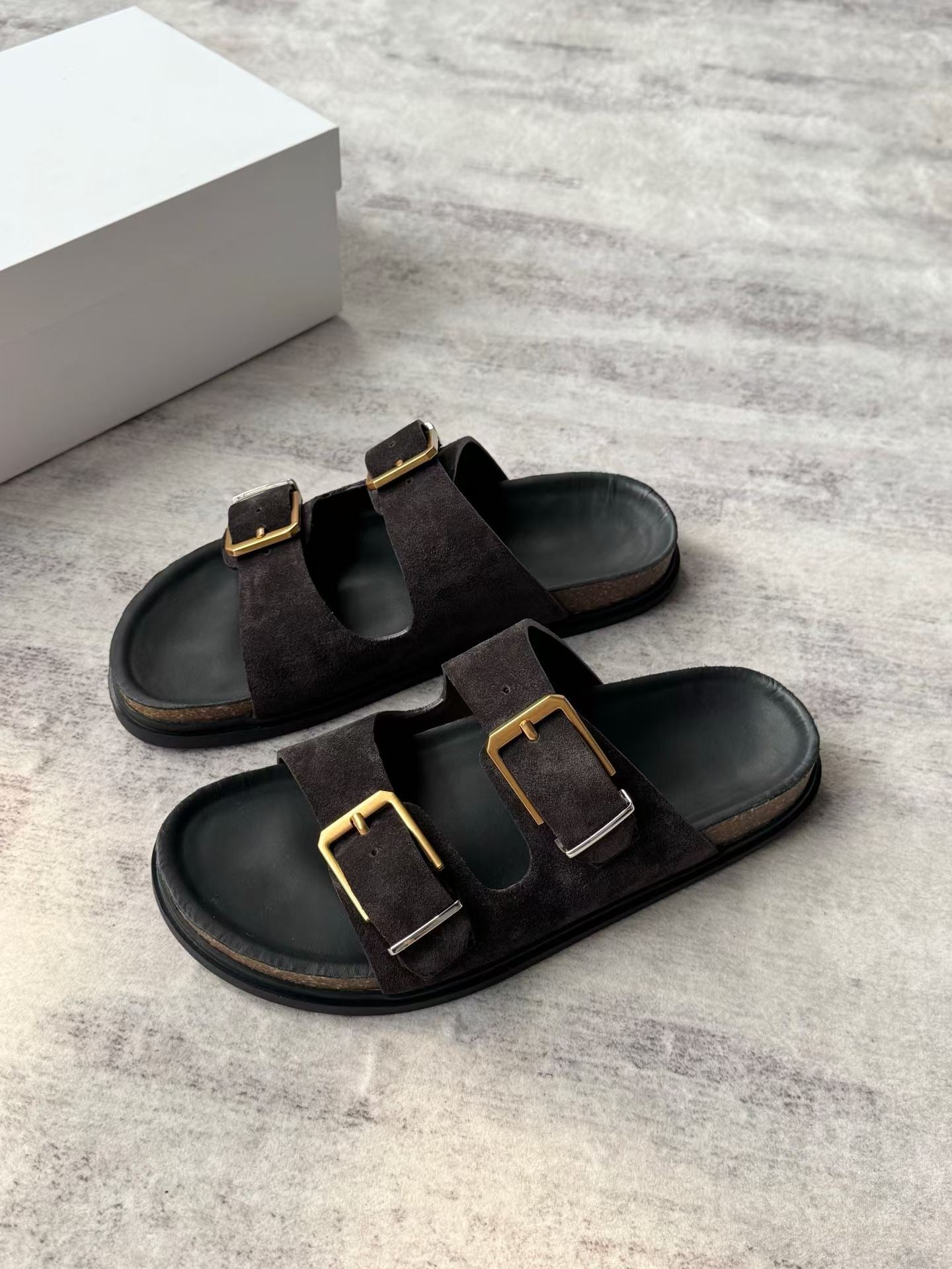 Double-Buckle Slides
