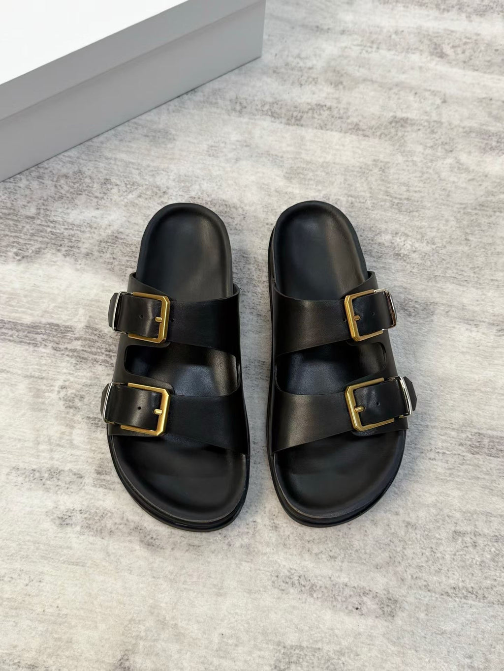 Double-Buckle Slides