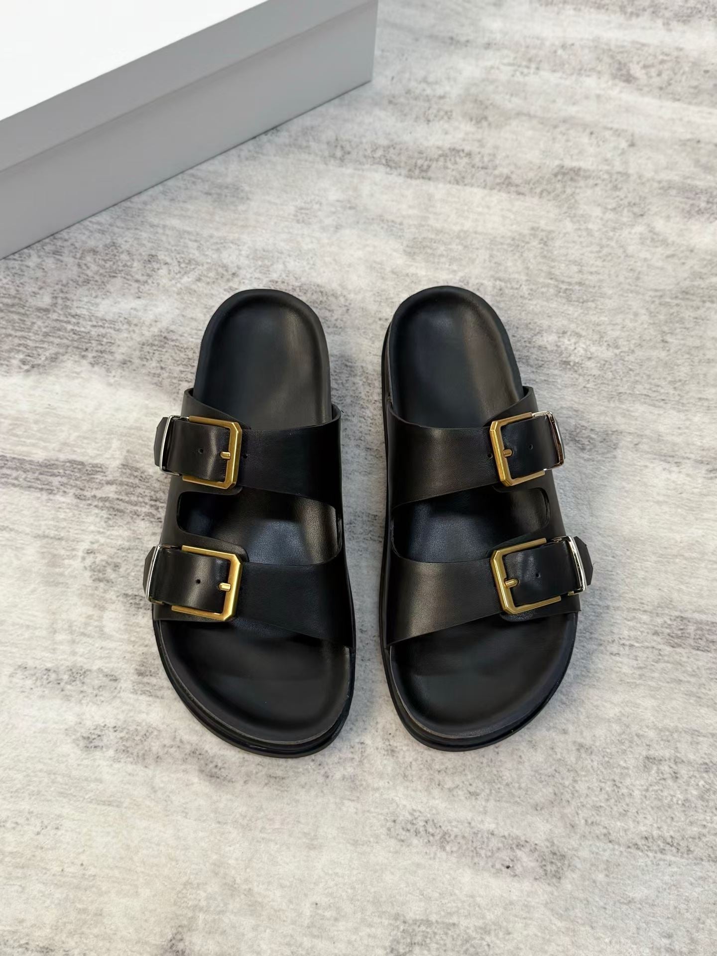 Double-Buckle Slides