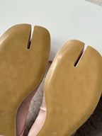 Silk Tabi Flats