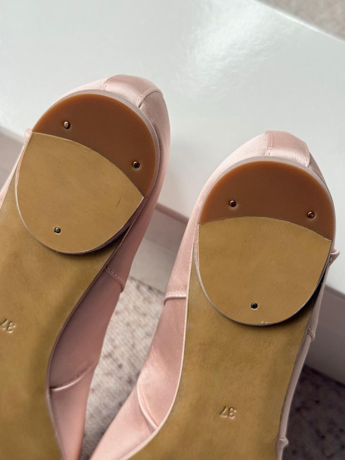 Silk Tabi Flats