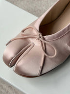 Silk Tabi Flats
