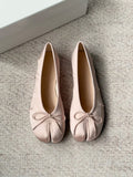 Silk Tabi Flats