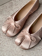 Silk Tabi Flats