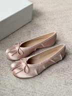 Silk Tabi Flats