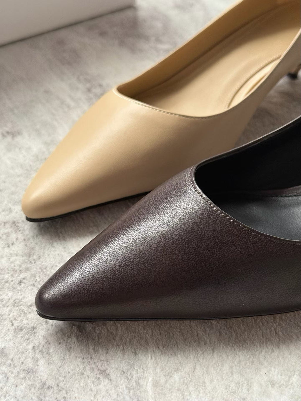 Pointed Kitten Heels