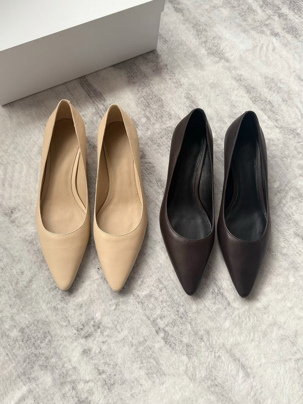 Pointed Kitten Heels