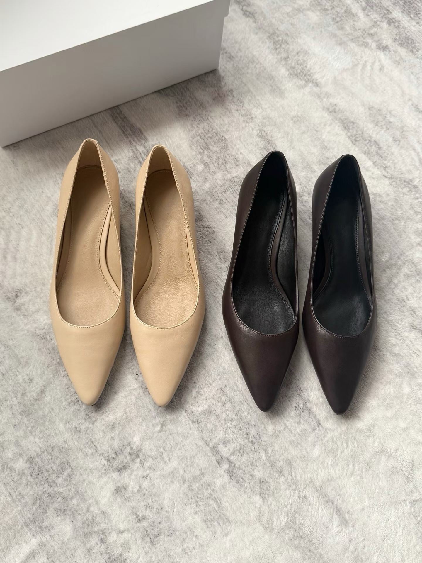 Pointed Kitten Heels