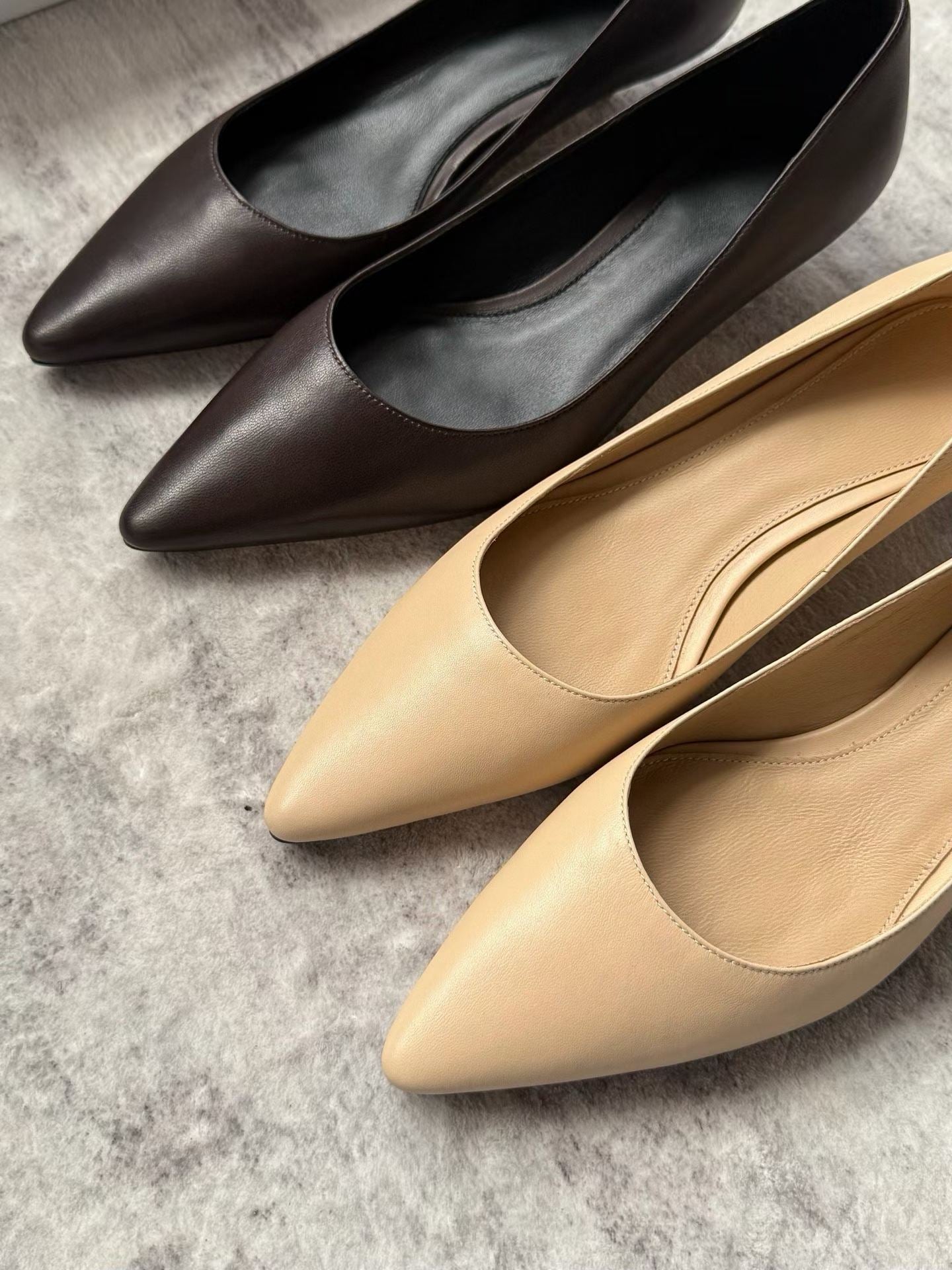 Pointed Kitten Heels