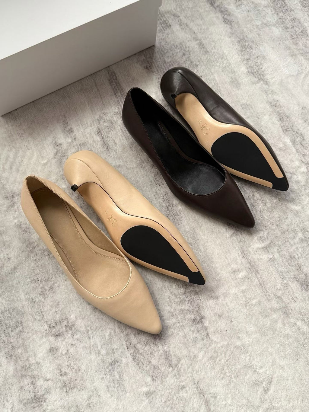Pointed Kitten Heels