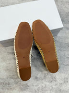 Woven Mary Jane Flats