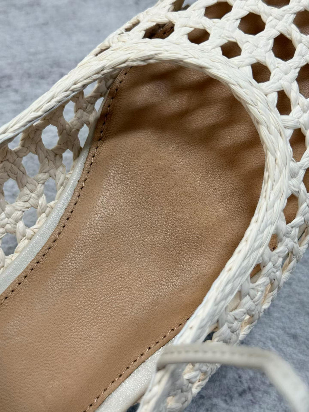 Woven Mary Jane Flats
