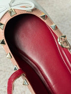 Studded Mary Jane Flats