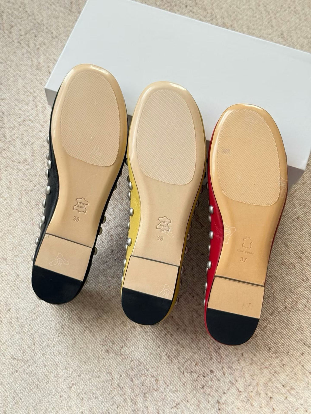 Studded Ballet Flats