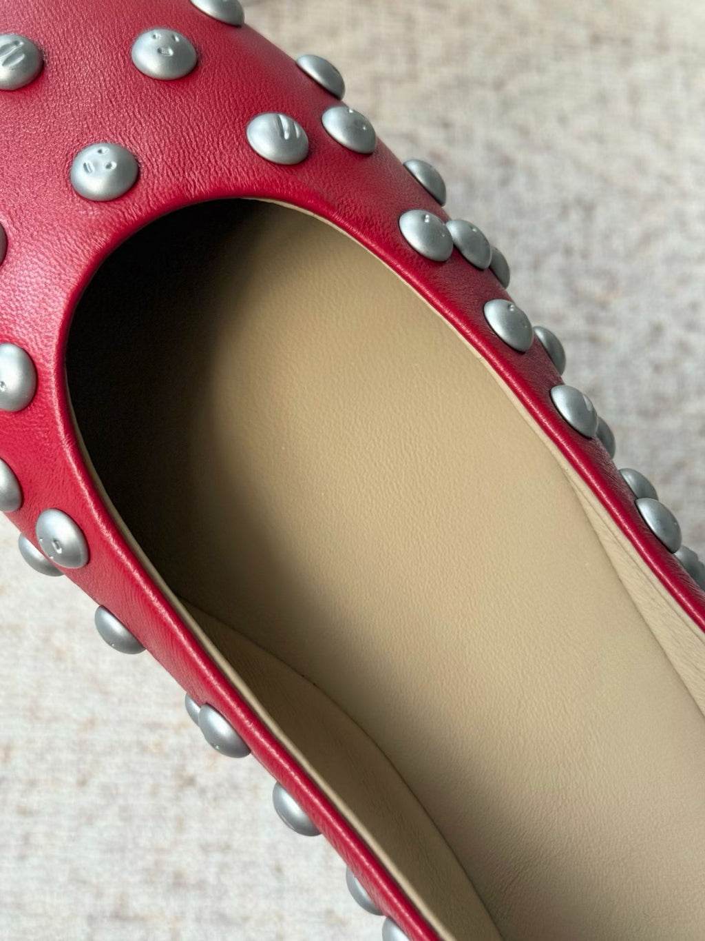Studded Ballet Flats