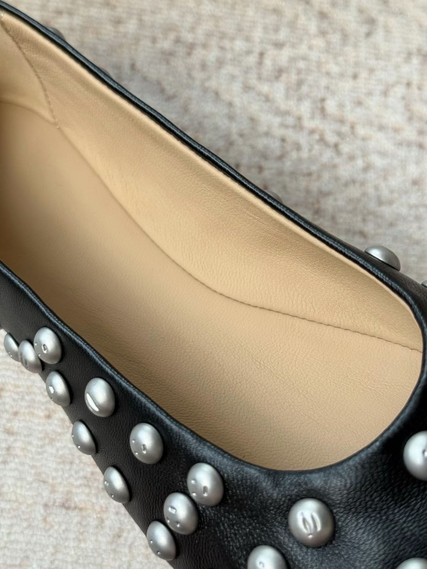 Studded Ballet Flats