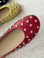 Studded Ballet Flats