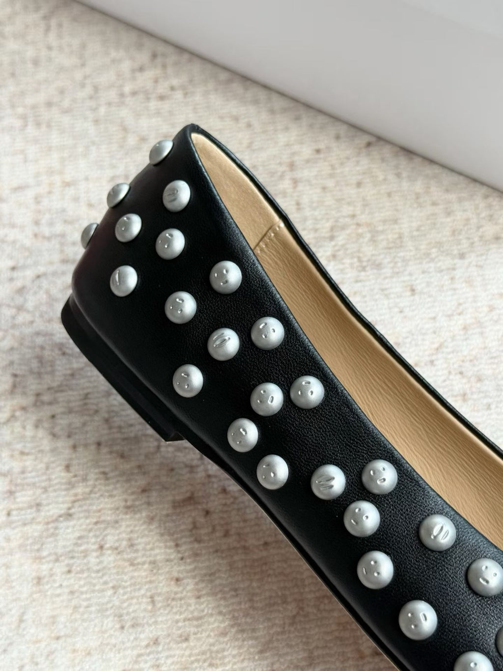 Studded Ballet Flats