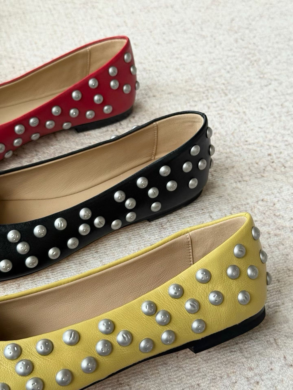 Studded Ballet Flats