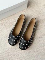 Studded Ballet Flats