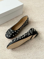 Studded Ballet Flats