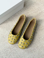 Studded Ballet Flats
