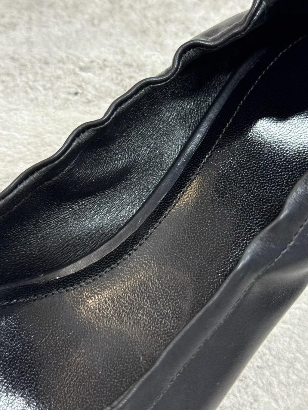 Ruched Kitten Heels