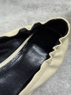Ruched Kitten Heels