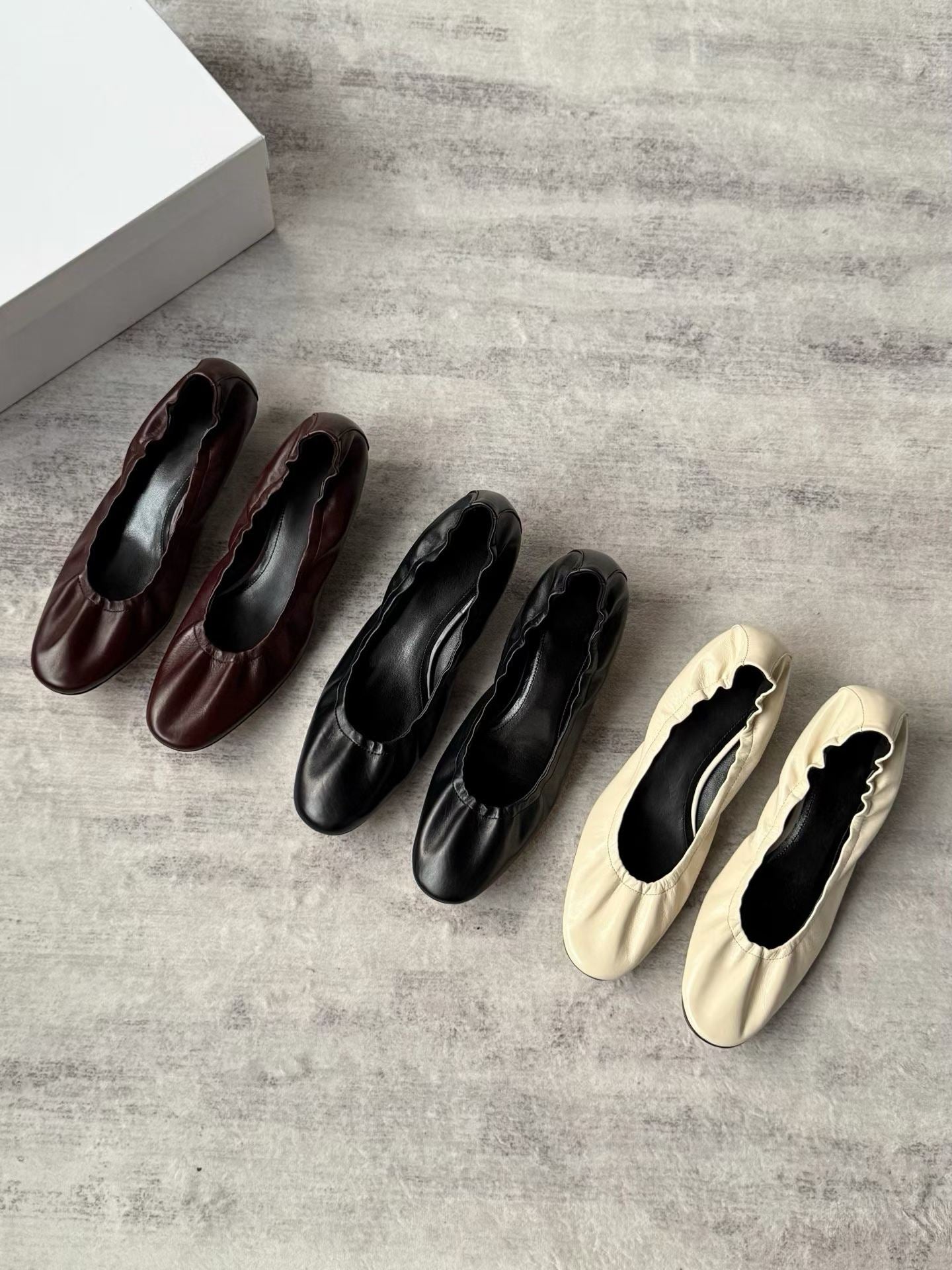 Ruched Kitten Heels