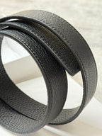 Pinless Leather Belt