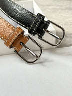 Leather Trim Belt