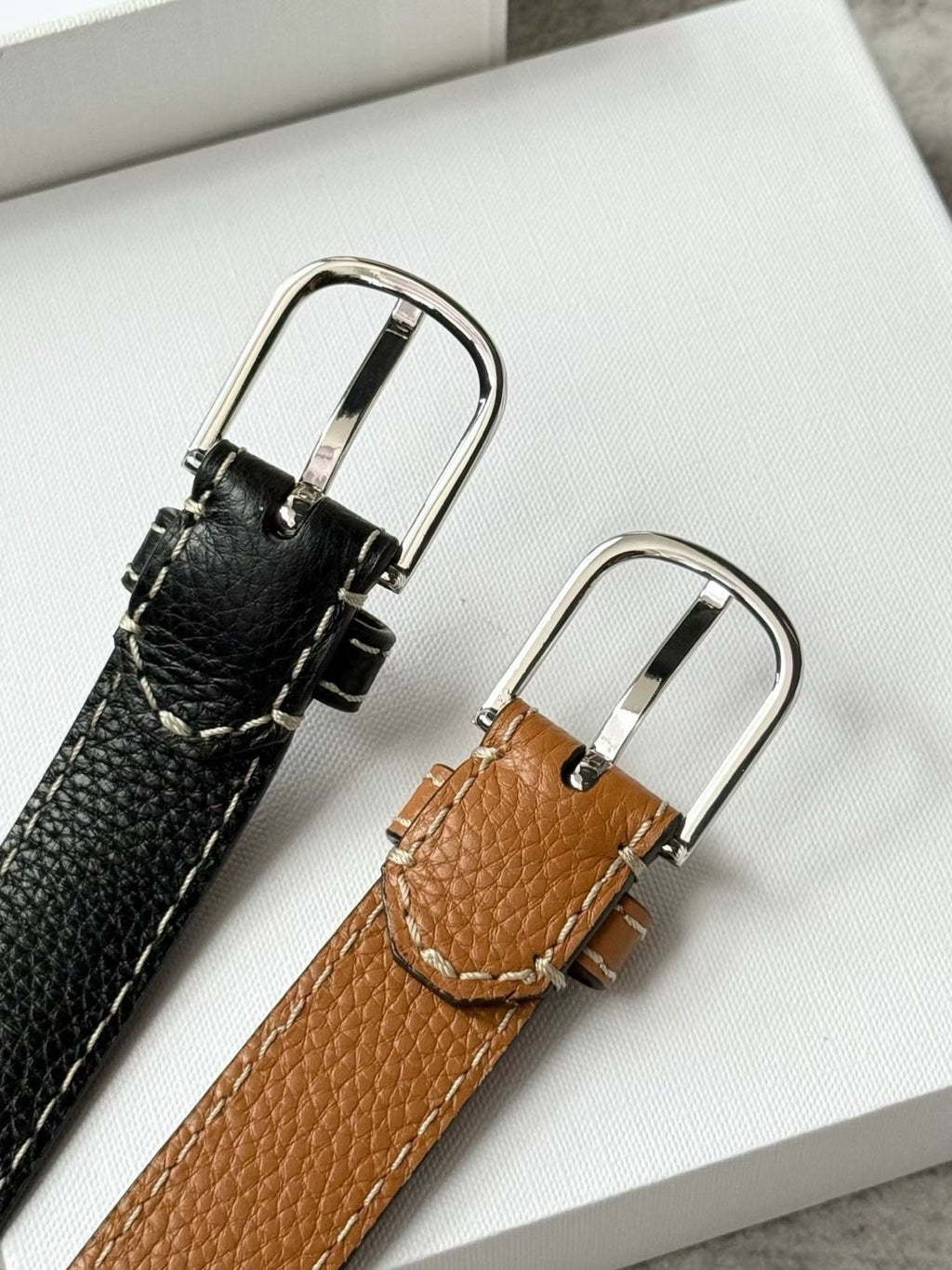 Leather Trim Belt