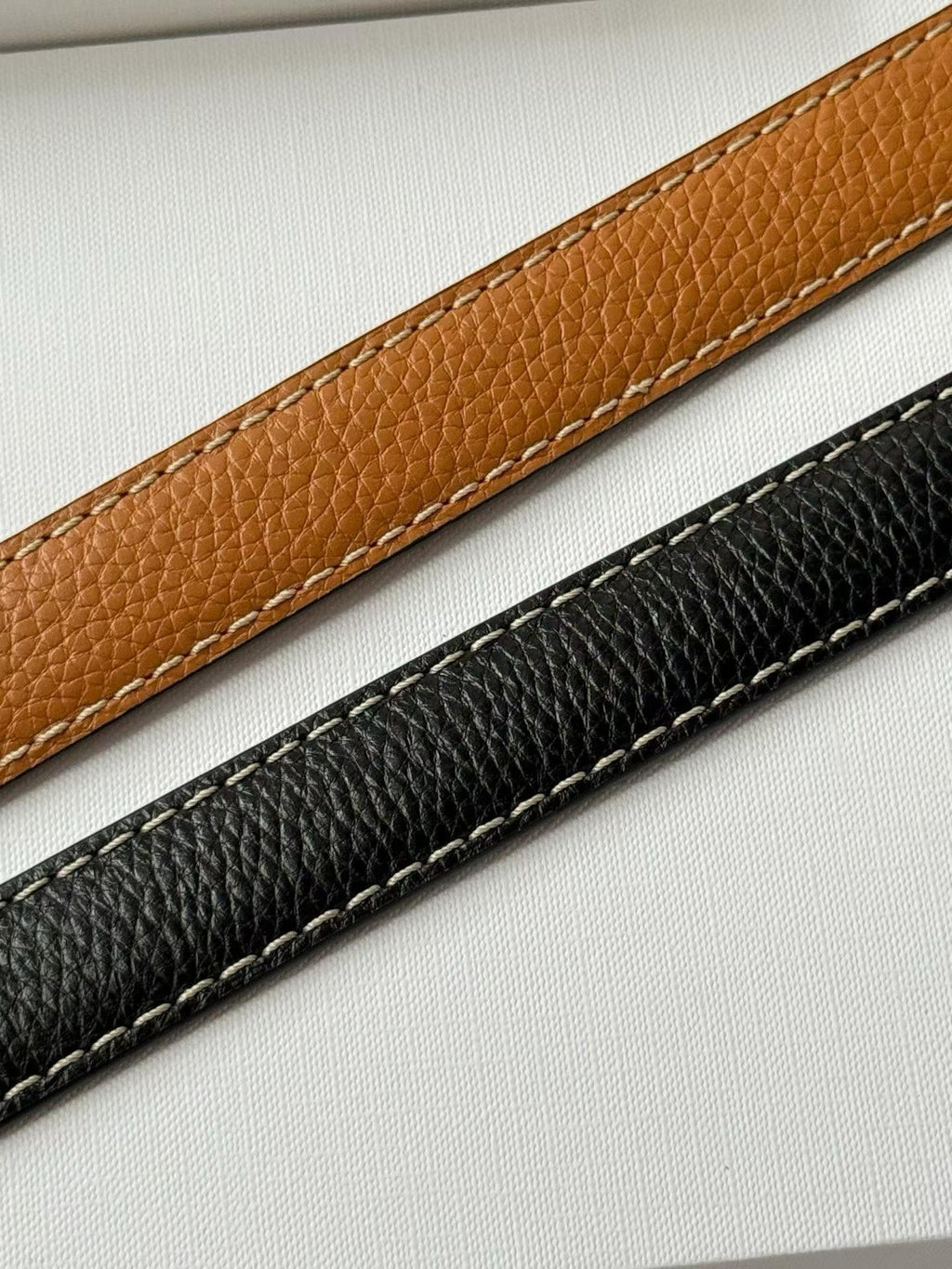 Leather Trim Belt