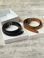 Leather Trim Belt