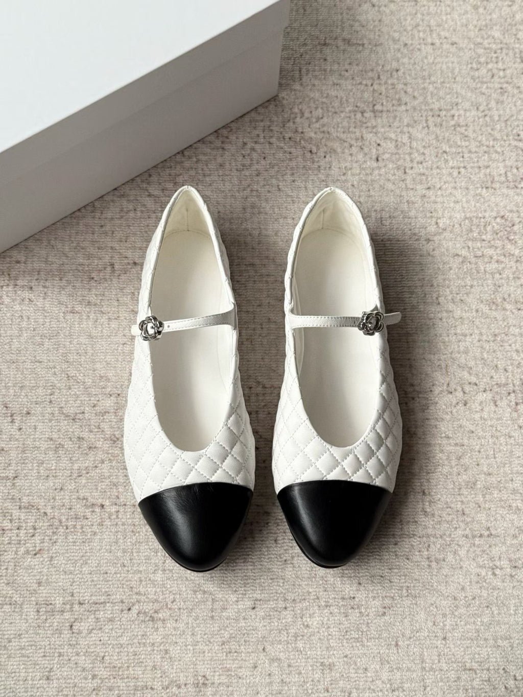 Quilted Mary Jane Flats