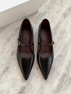 Classic Heeled Mary Jane