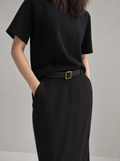 Pinless Leather Belt