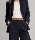 Leather Trim Belt